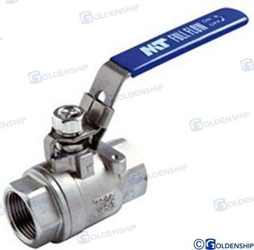 VALVULA BOLA 3/4" INOX GS30003