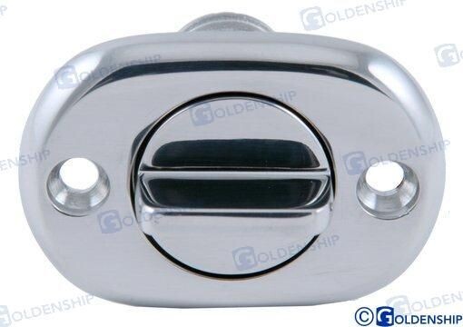 DESAGÜE C/TAPON OVAL INOX 54 MM GS30328