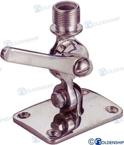 SOPORTE ANTENA BASE INOX GS13040