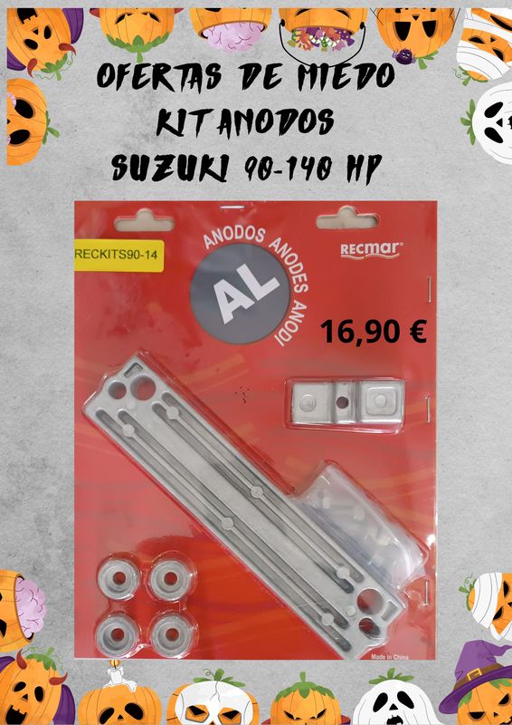 KIT DE ANODO AL RECKITS90-140AL