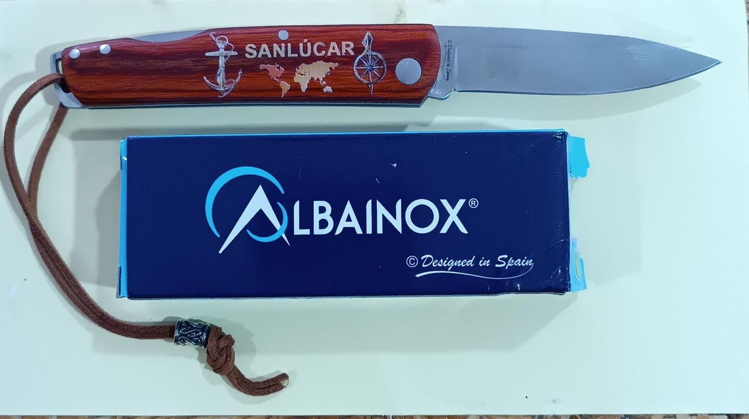 NAVAJA ALBAINOX EDICION SANLUCAR V CENTENARIO
