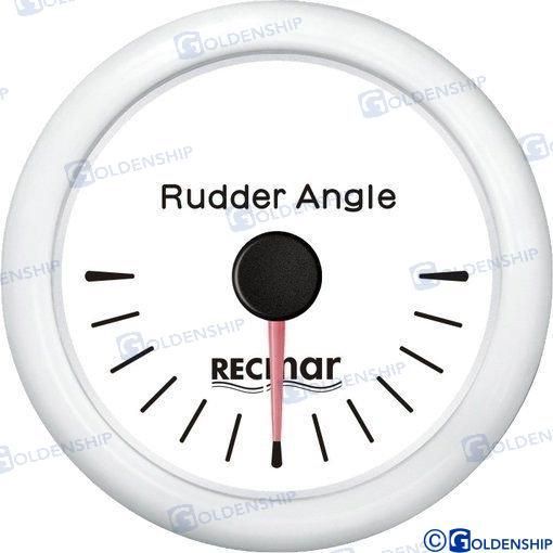 RECKY09309 RELOJ INDICADOR POSICION TIMON 0/190º BLANCO