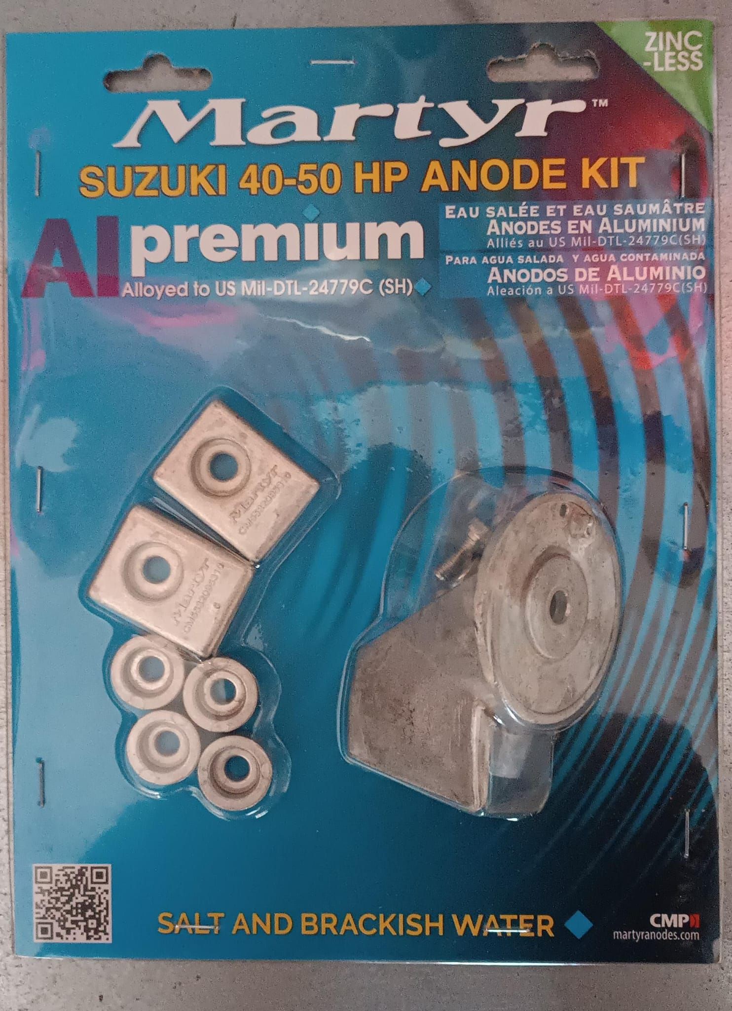 KIT DE ANODO SUZUKI 40-50 CMSZ4050KITA