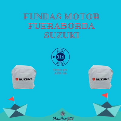 FUNDAS MOTOR FUERABORDA SUZUKI