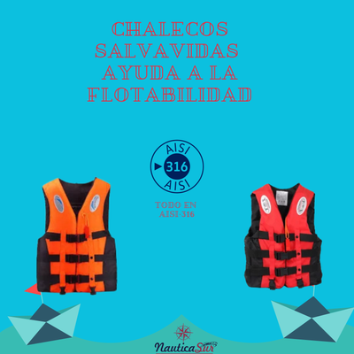 CHALECOS SALVAVIDAS Y AYUDA A LA FLOTABILIDAD