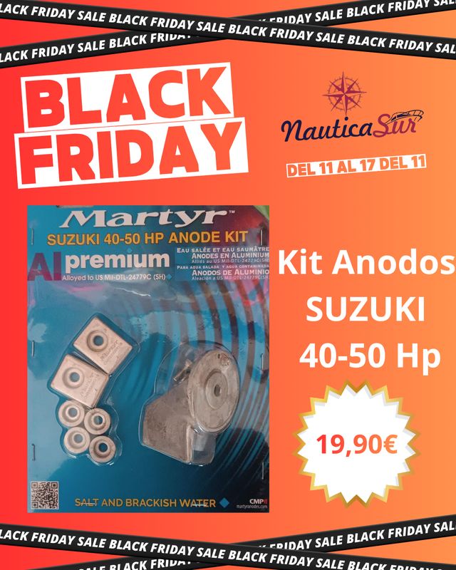 KIT DE ANODO SUZUKI 40-50 CMSZ4050KITA