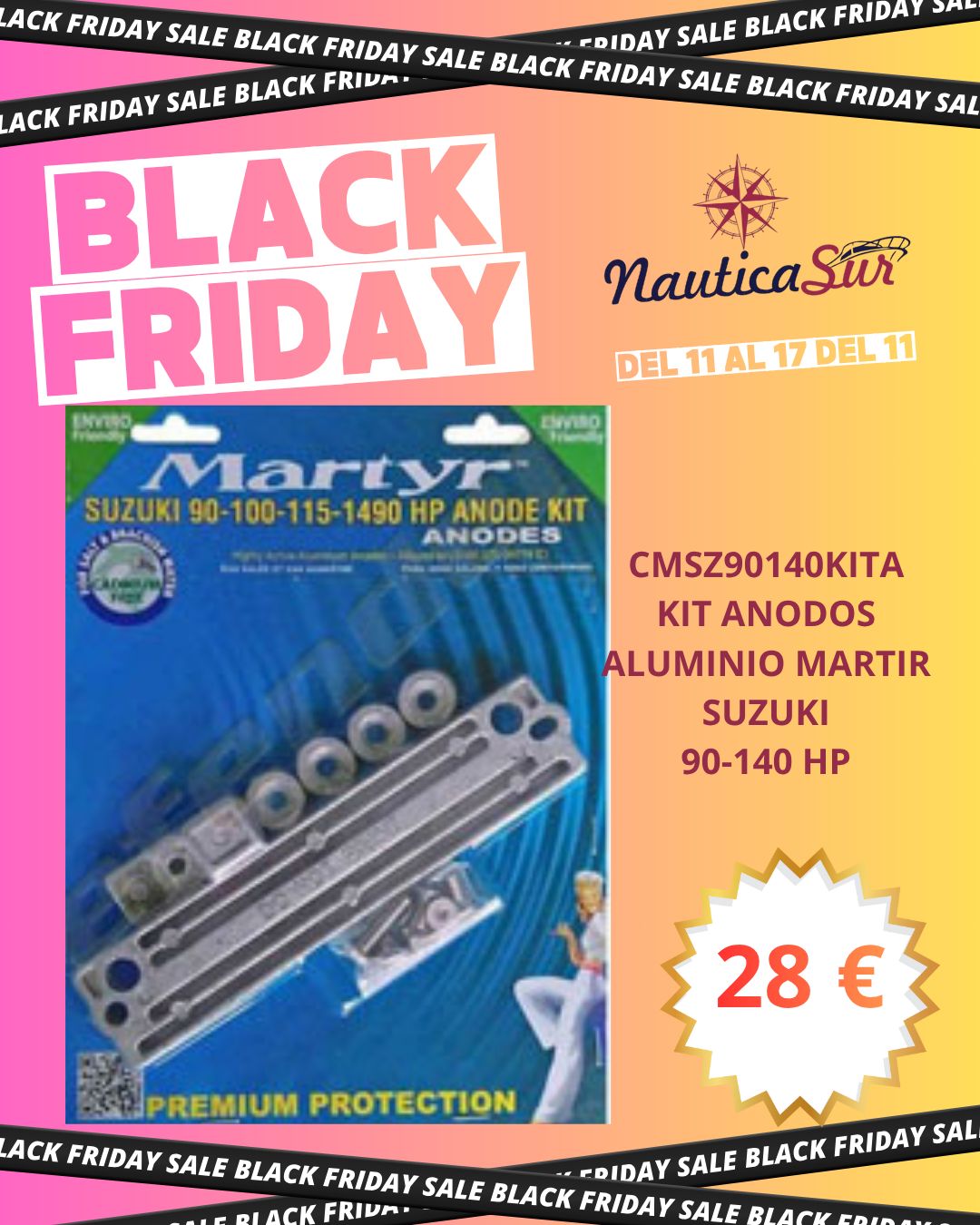 KIT SUZUKI ANODOS DE ALUMINIO 90-100-115-140