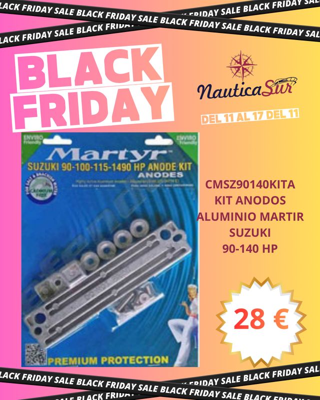 KIT SUZUKI ANODOS DE ALUMINIO 90-100-115-140 KIT SUZUKI ANODOS DE ALUMINIO 90-100-115-140