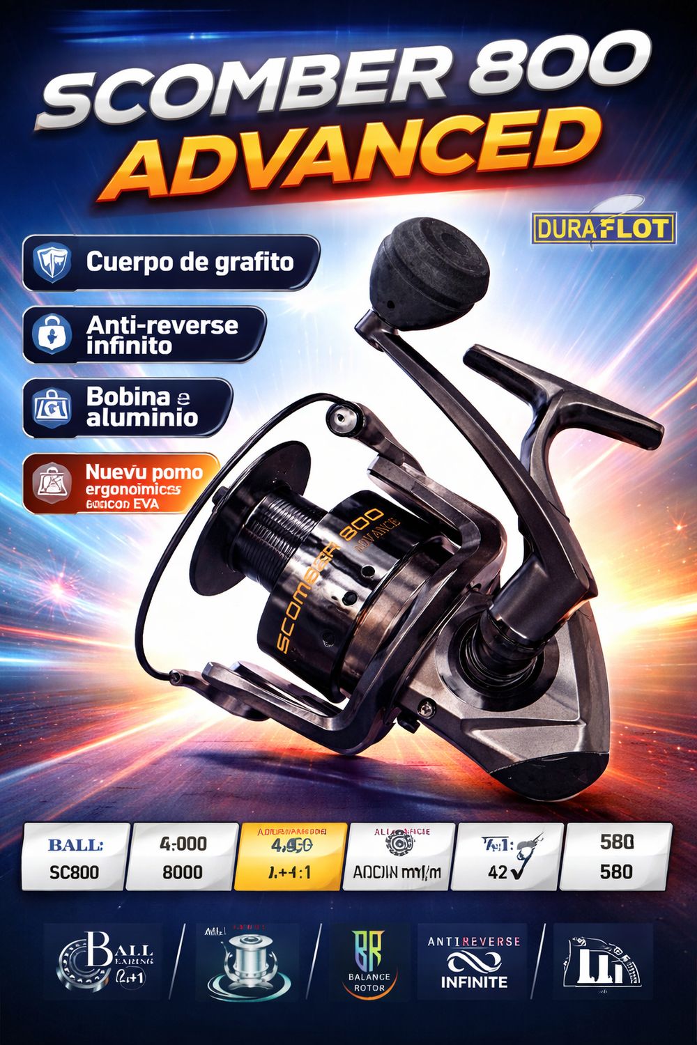 CARRETE SCOMBER XOROY CARRETE SCOMBER XOROY