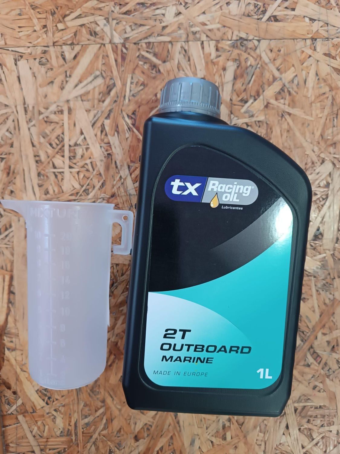 PACK ACEITE TX RACING OIL  2 T + DOSIFICADOR 200ML REF:26897-