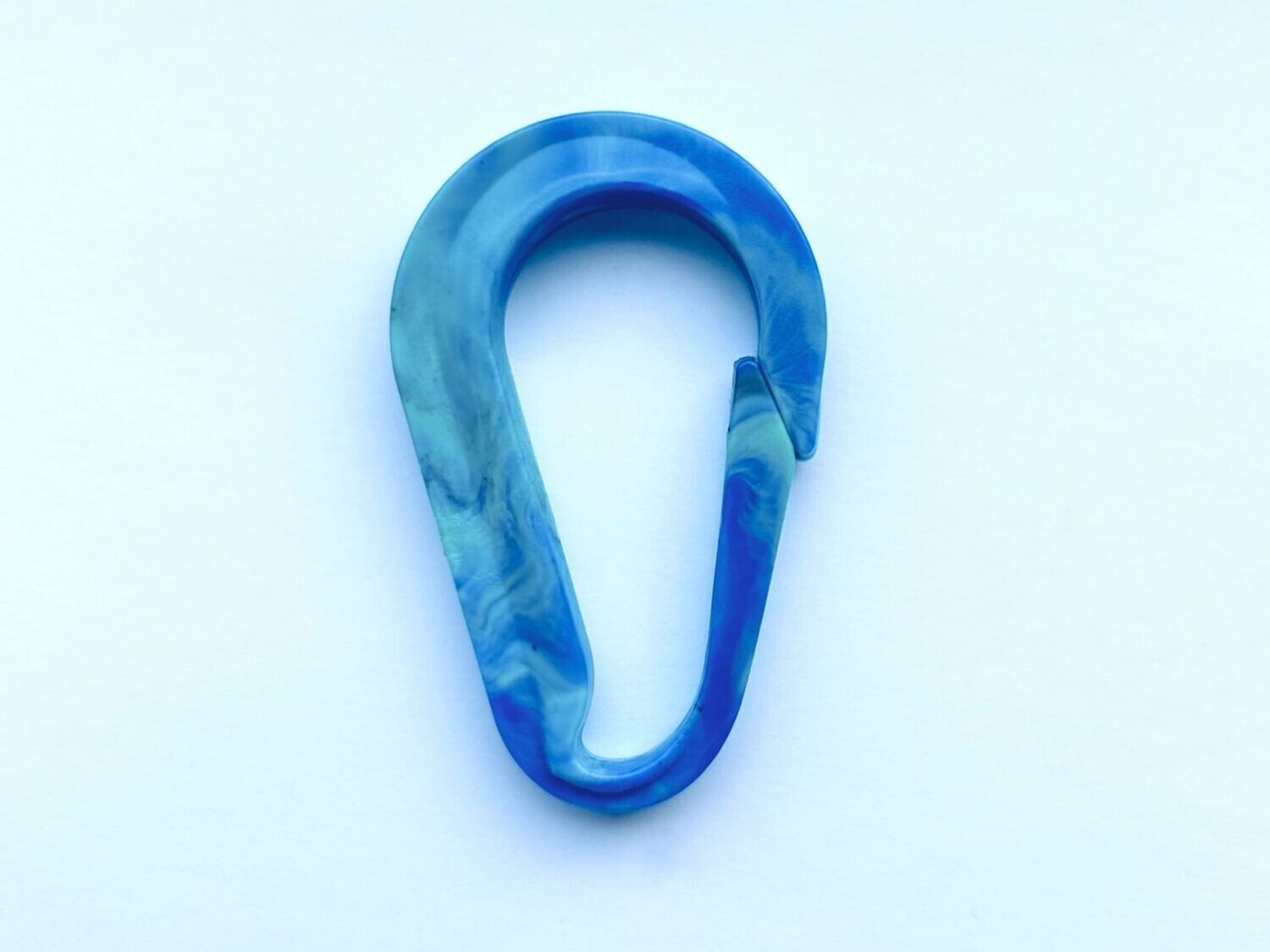 Karabinerhaken Karabinerhaken "Water" aus 100% recyceltem Cleanup-Plastik