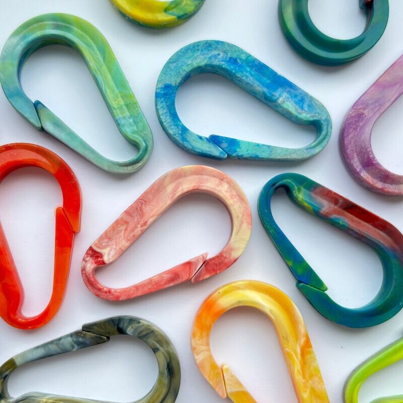 Karabinerhaken Karabinerhaken "Nice Surprise" aus 100% recyceltem Cleanup-Plastik