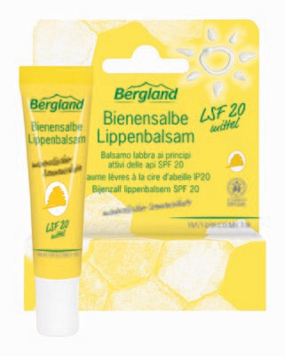 Bienensalbe Lippenbalsam LSF20
mineralischer Sonnenschutz
- Sonnen- und Kälteschutz für unterwegs
- Intensive Feuchtigkeitspflege
- Ohne weiße Rückstände
6,5 ml