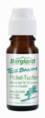 Teebaum Pickel-Tupfer
- Soforthilfe bei Pickeln und Mitessern
- Zur punktuellen und gezielten Pflege
✓ vegan