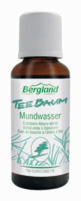 Teebaum Mundwasser
- Mit Teebaum-Öl, Myrrhe, Salbei und Minze
- Belebend für Mund- und Rachenraum
- Für frischen Atem
✓ vegan