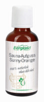 Sauna-Aufguss Sunny Orange
100 % natürlich, ohne Alkohol
- Vermittelt Wärme und Lebenslust
- Mit naturreinen ätherischen Ölen
- Verdampft ohne Rückstände
✓ vegan