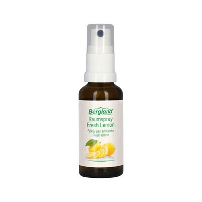 Raumspray Fresh Lemon
- Natürliche Duftmischung
- Mit Zitronen-, Orangen- und Lemongras-Öl
- Belebt Körper und Geist