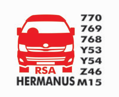 Taxi Route Numbers Vinyl.
