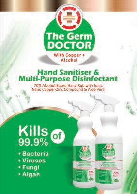 Multipurpose Disinfectant &amp; Hand Sanitizer