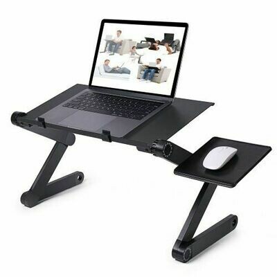 Generic Laptop Stand With Cooling Fan and Adjustable Folds Generic Laptop Stand With Cooling Fan and Adjustable Folds