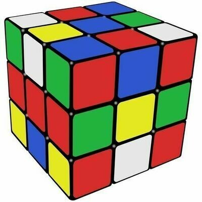 Multi-colored Magic RubiK Cube Multi-colored Magic RubiK Cube