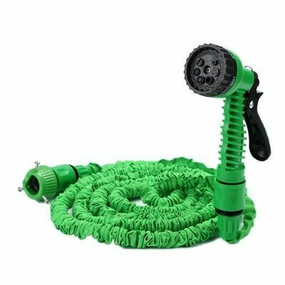 25-100FT Expandable Garden Hose Pipe with 7 in 1 Spray Gun To water the flowers Car Wash 75FT(7.5METERS) 25-100FT Expandable Garden Hose Pipe with 7 in 1 Spray Gun To water the flowers Car Wash 75FT(7.5METERS)