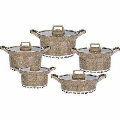 Bosch 10PCS BOSCH GERMANY BRAND GRANITE COOKING POTS Bosch 10PCS BOSCH GERMANY BRAND GRANITE COOKING POTS