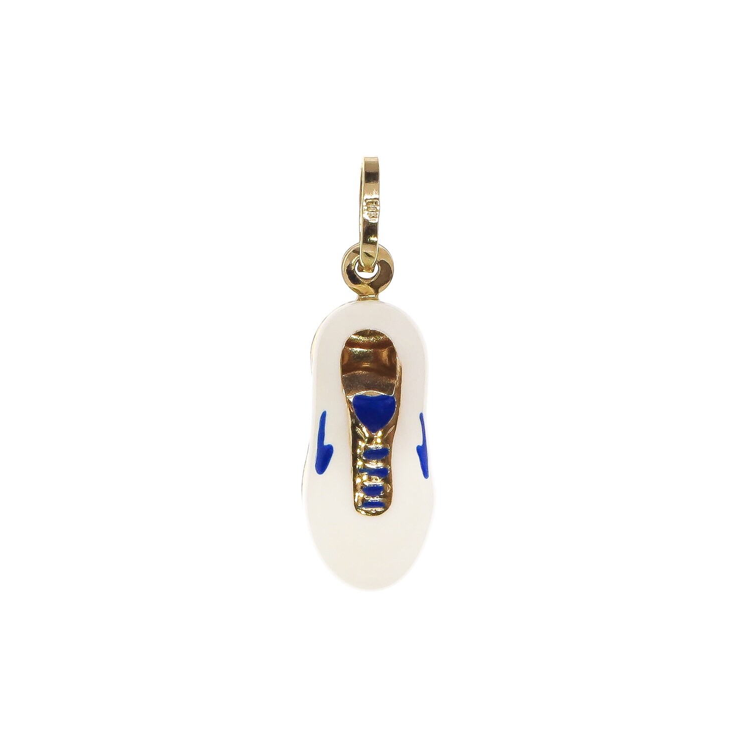 DIJE ORO AMARILLO TENIS PINTADO 14K