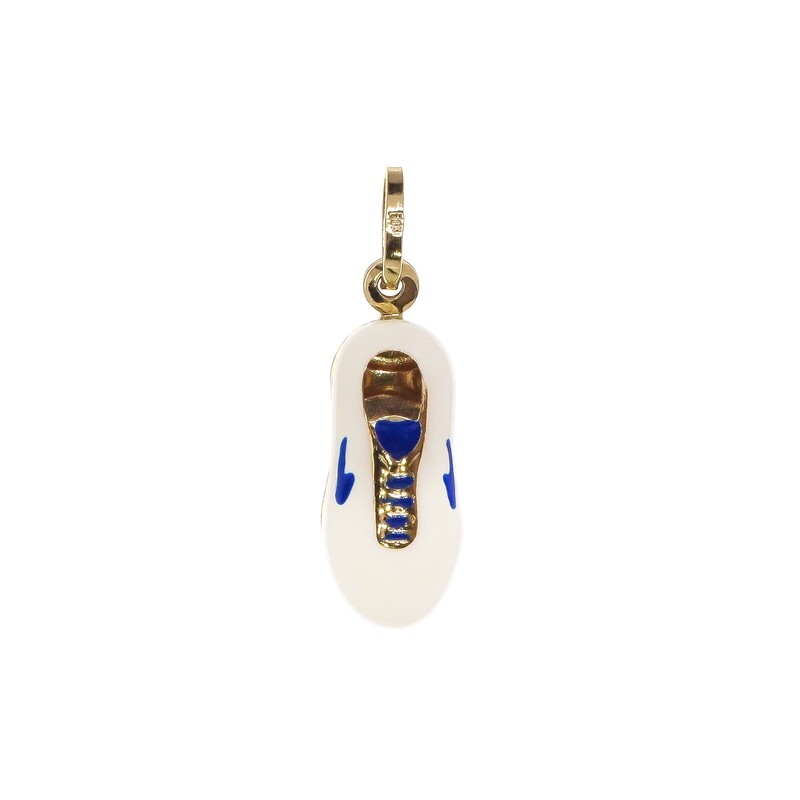 DIJE ORO AMARILLO TENIS PINTADO 14K