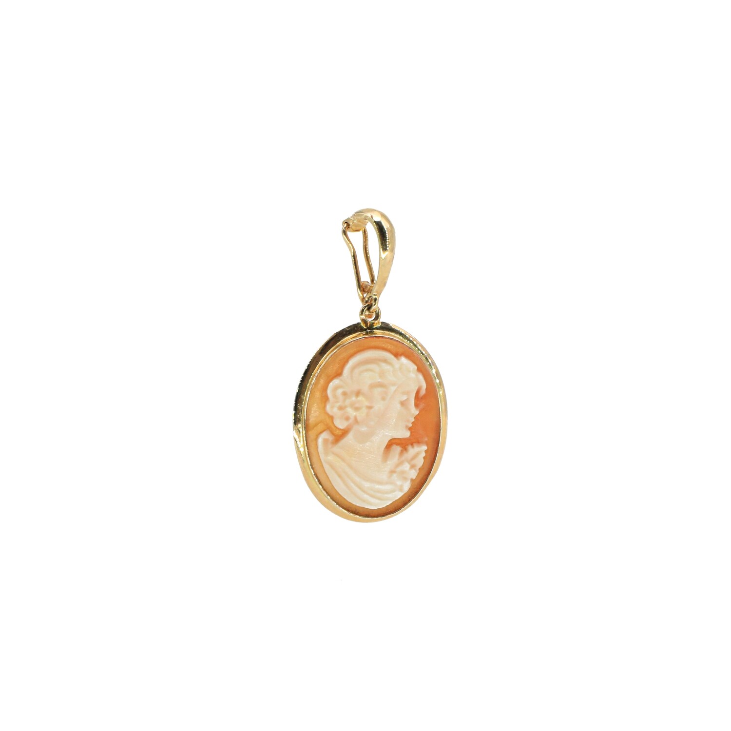 DIJE ORO AMARILLO 14K CAMAFEO