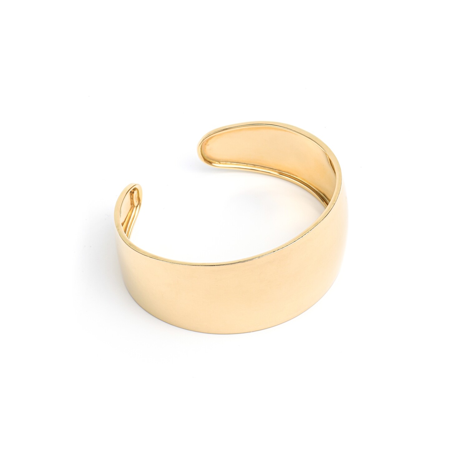 PULSA ORO AMARILLO 14K LISA ANCHA