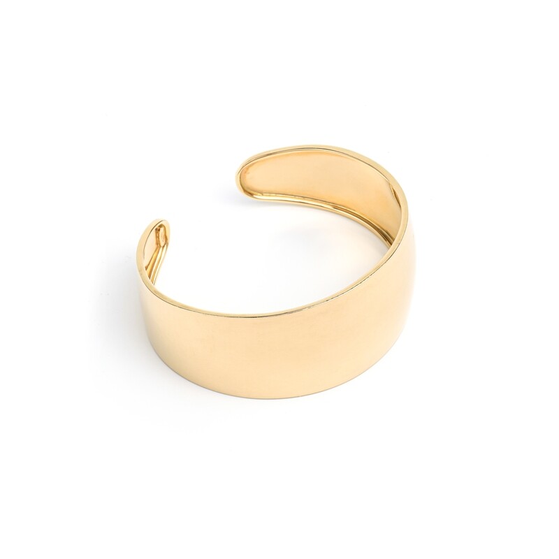 PULSA ORO AMARILLO 14K LISA ANCHA