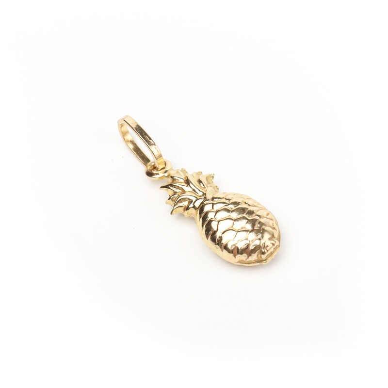 DIJE ORO AMARILLO 14K PIÑA PEQUEÑA