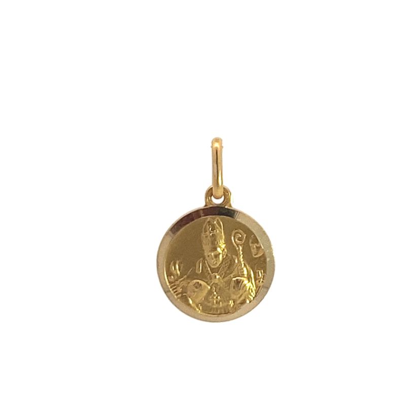 DIJE ORO AMARILLO MEDALLA CONFIRMACION 14K
