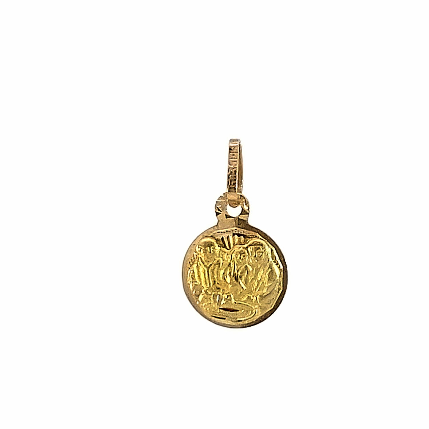 DIJE ORO AMARILLO MEDALLA PEQUENA 14K