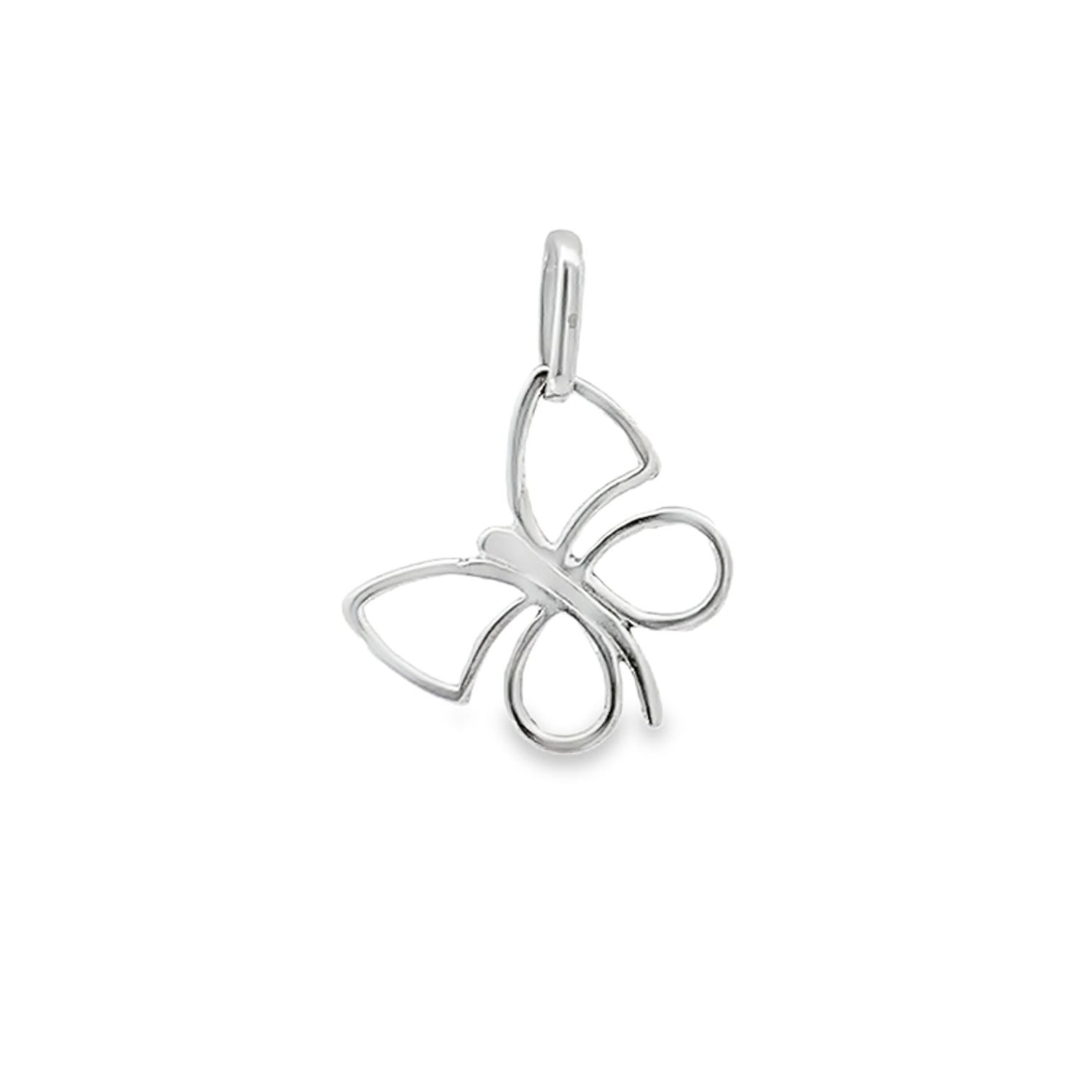 DIJE ORO AMARILLO MARIPOSA LISA 18K