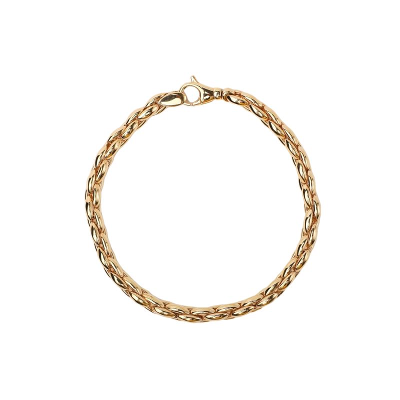 BRAZALETE ORO AMARILLO DISEÑO 14K