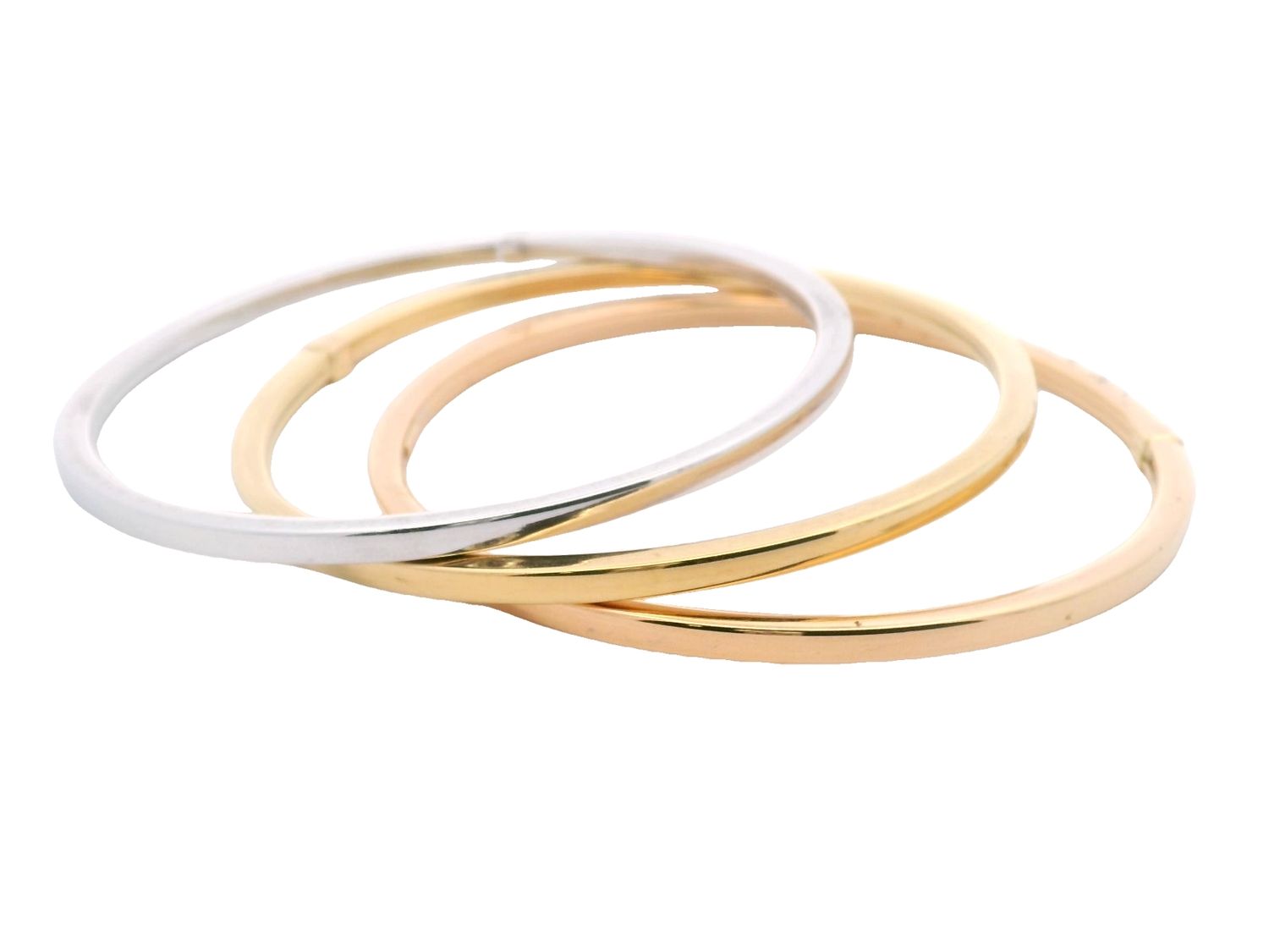 PULSA TRES ORO 3 LISA 14K