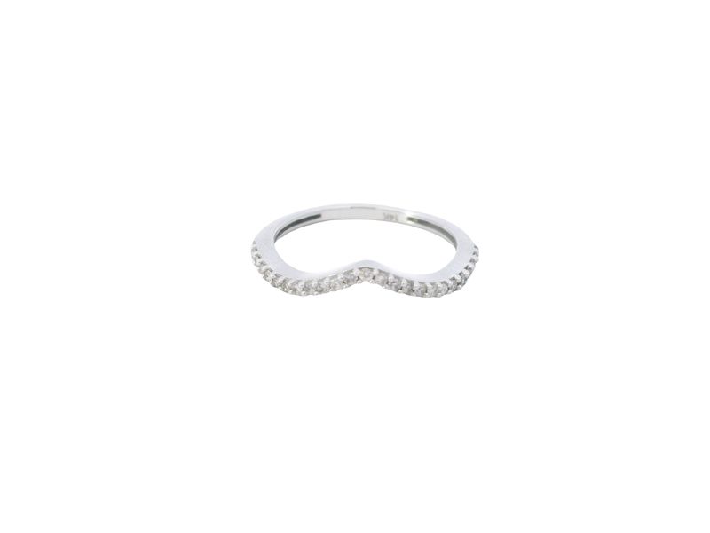 ANILLO  ORO BLANCO  ARO DTES ADAPTABLE 14K