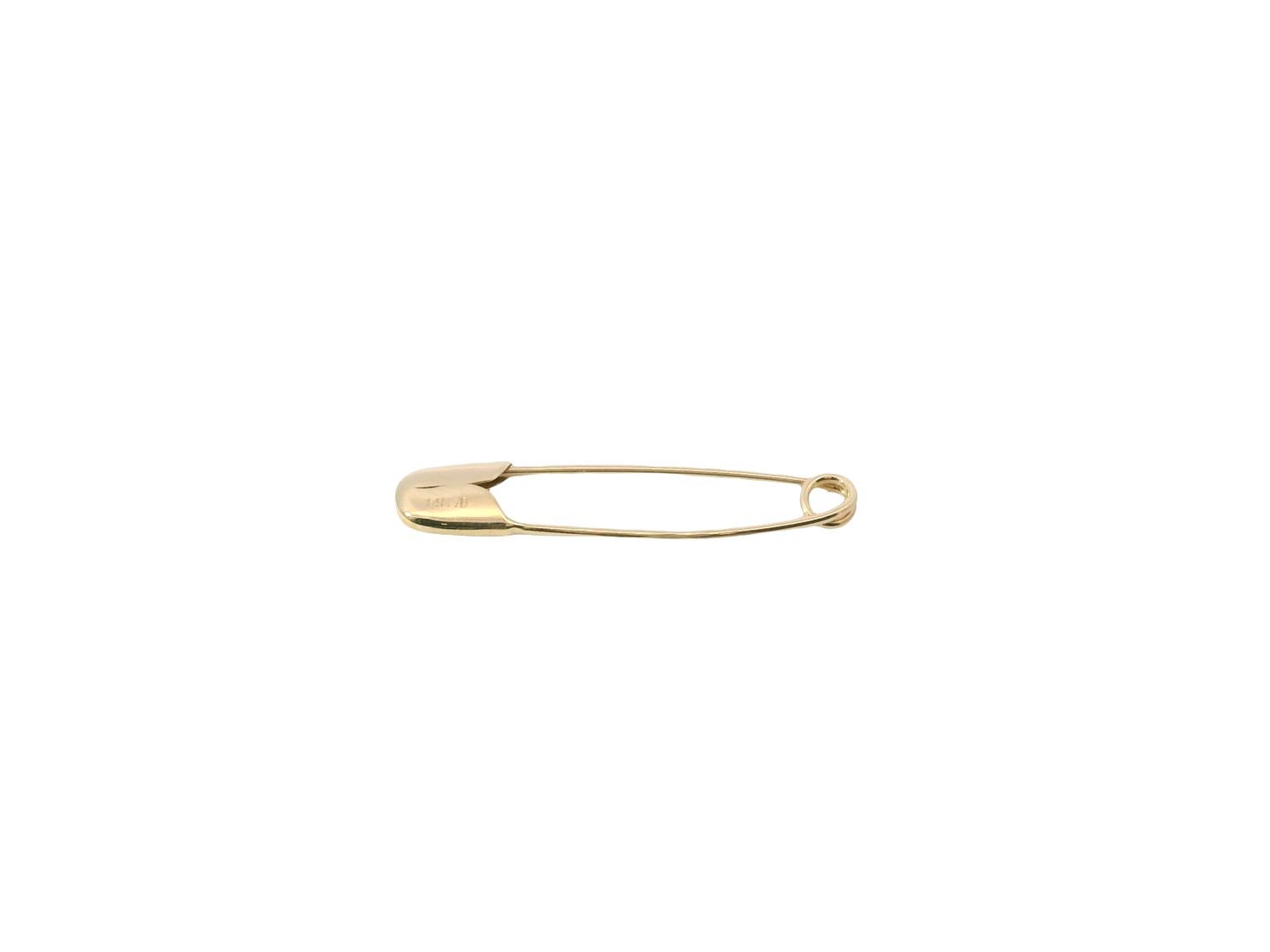 ALFILER ORO AMARILLO LISO 14K