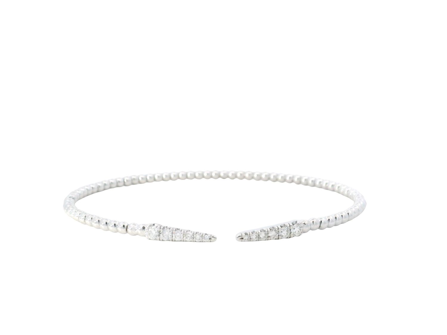 PULSA ORO BLANCO GABRIEL BUJUKAN DIAMANTES 14K