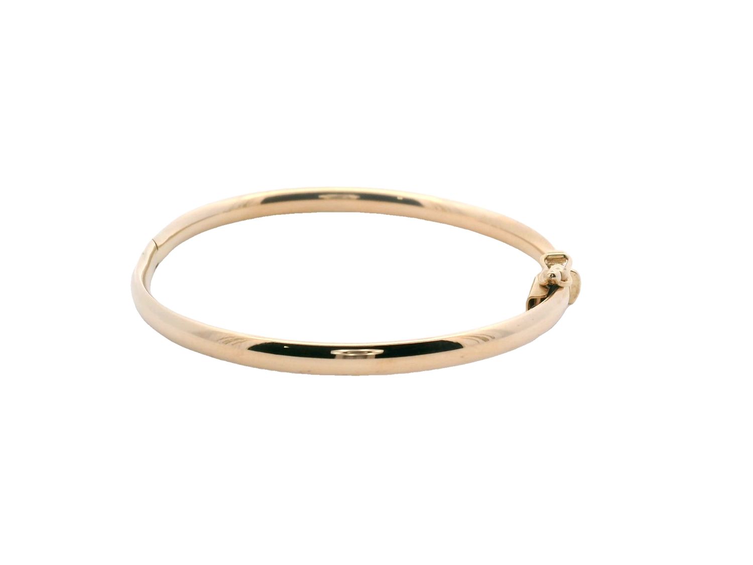 PULSA ORO AMARILLA LISA DE NIÑA 14K