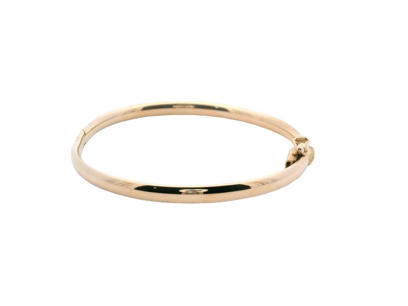 PULSA ORO AMARILLA LISA DE NIÑA 14K