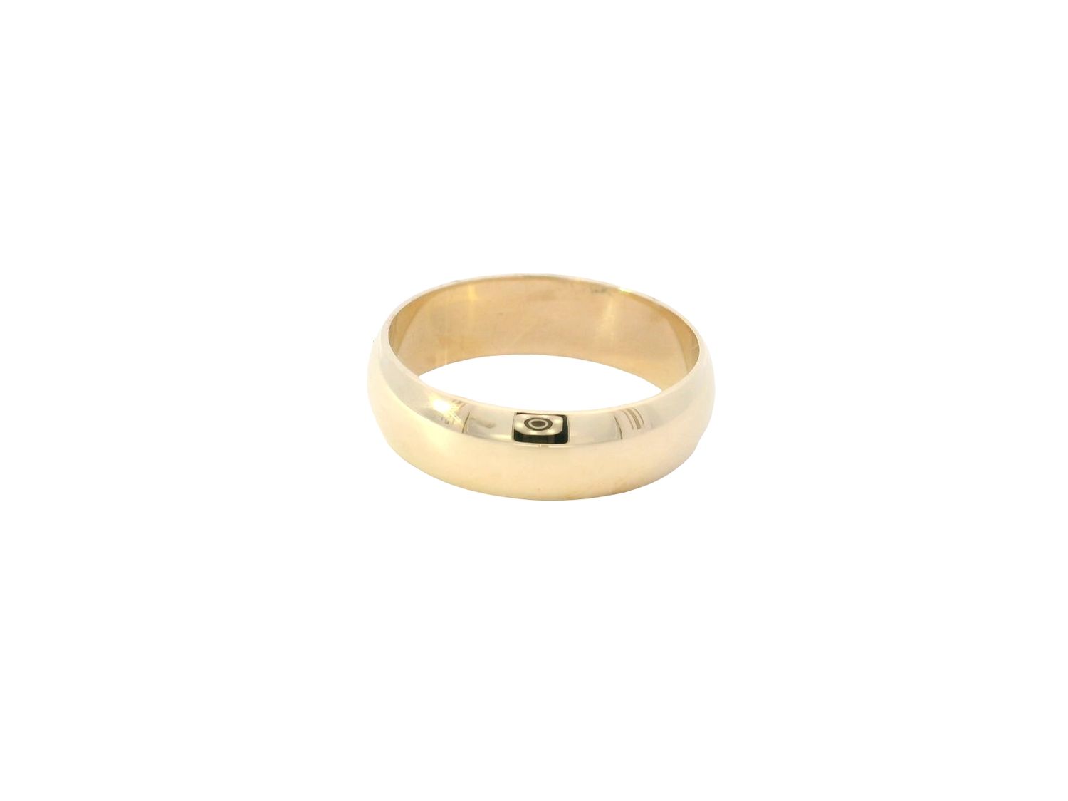 ANILLO ORO AMARILLO ARO LISO 14K
