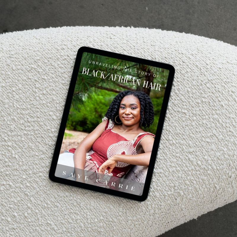 Unraveling the Story of Black/African Hair (E-Book)