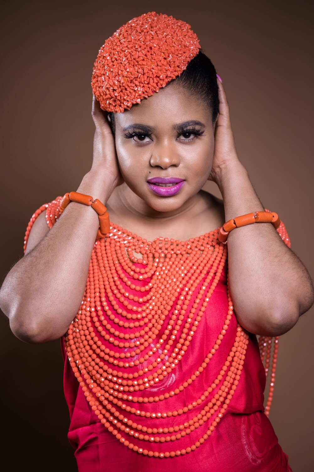 Benin Beaded Outfit