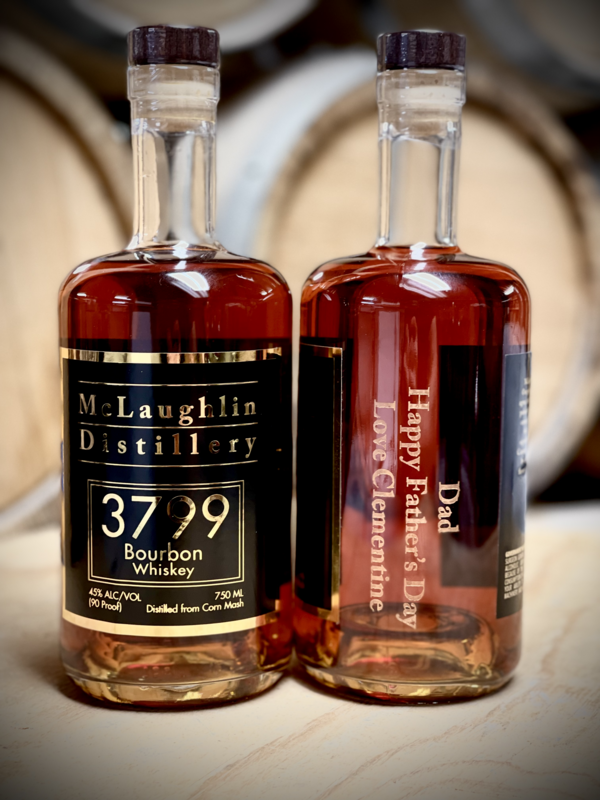 Engraved 3799 Bourbon Whiskey