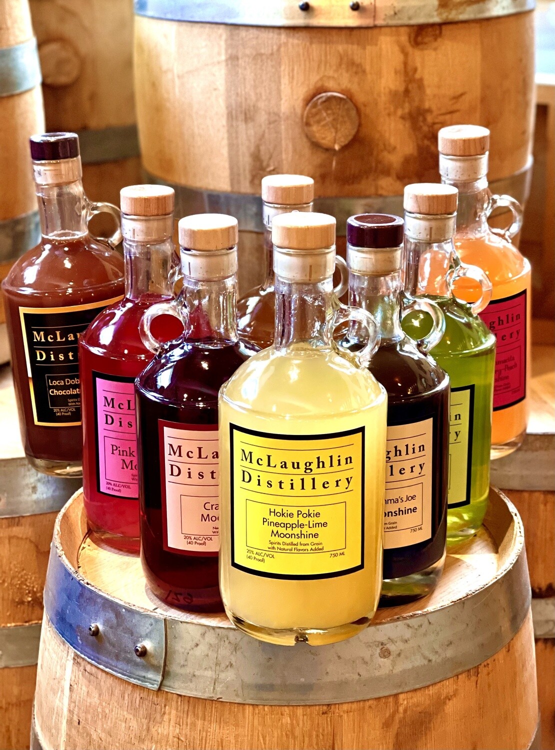 8 Bottle Mix and Match Moonshine