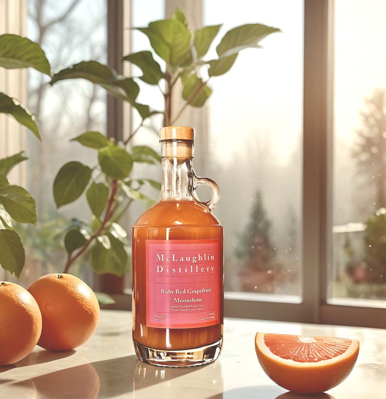 Ruby Red Grapefruit Moonshine