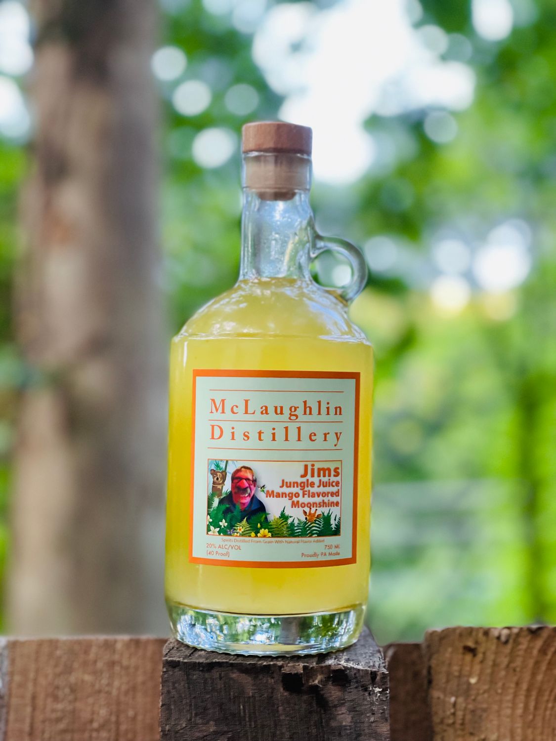 Jim's Jungle Juice Mango Moonshine